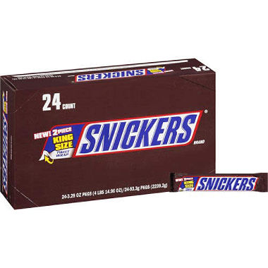 SNICKERS KING SIZE 24CT. BOX