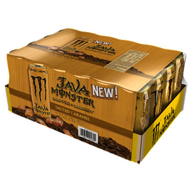MONSTER JAVA SLTD CARAMEL 12/15OZ.