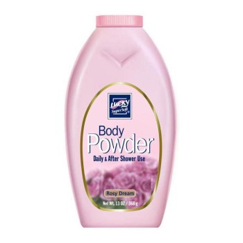 LUCKY BODY POWDER ROSY DREAM 13OZ. BOTTLE