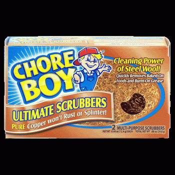 CHORE BOY ULTIMATE SCRUBBERS 2PK.