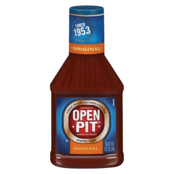 OPEN PIT BARBECUE SAUCE ORIGINAL 18OZ. BOTTLE