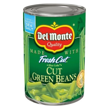 DEL MONTE CUT GREEN BEANS 14.5OZ. CAN