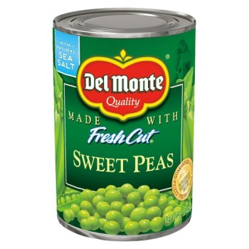 DEL MONTE SWEET PEAS 15OZ.CAN