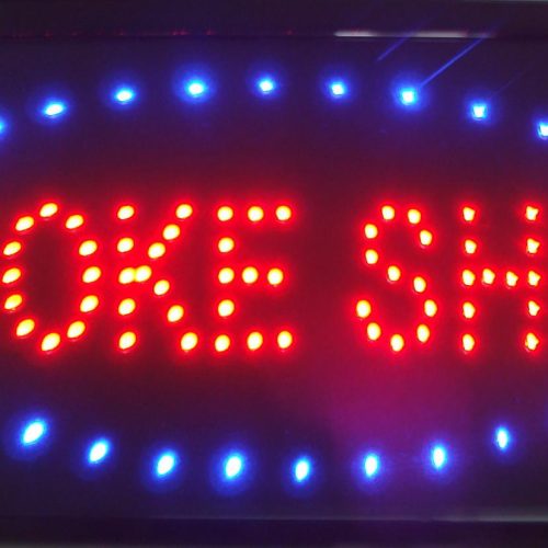 LED SIGN SMOKE SHOP 19'X10' 1CT