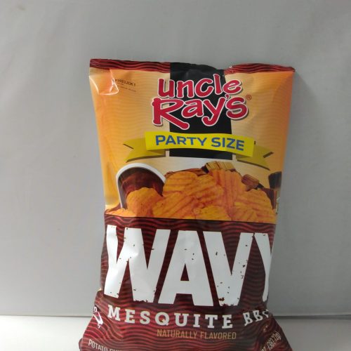 UNCLE RAY'S WAVY BBQ 9/13.5OZ BAG.