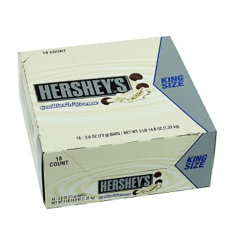 HERSHEY'S COOKIES N CREAM KING SIZE 18CT. BOX