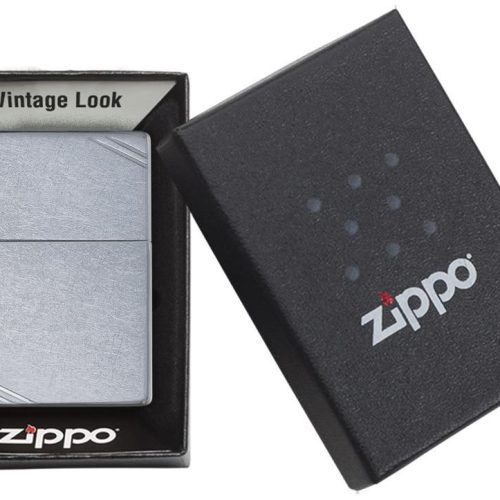 ZIPPO LIGHTER VINTAGE STREET CHROME 267 ****NO RETURN****