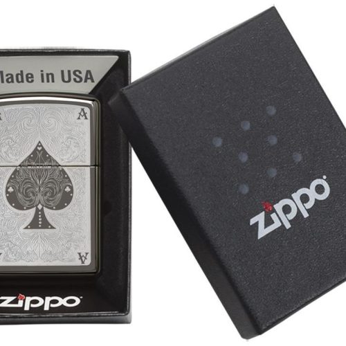 ZIPPO LIGHTER ACE FILIGREE 28323 ****NO RETURN****