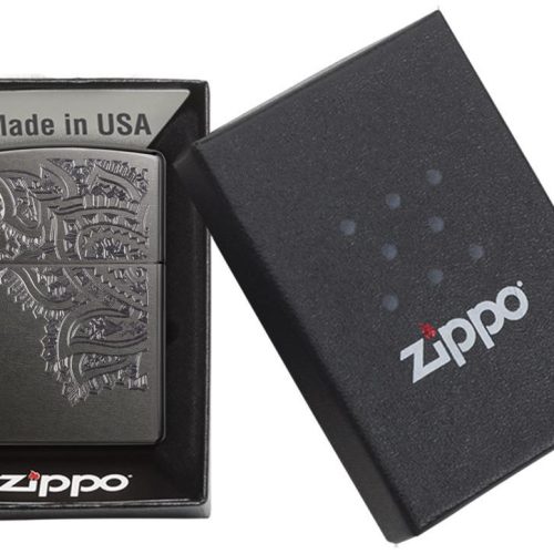ZIPPO LIGHTER ICED PAISLEY 29431 ****NO RETURN****