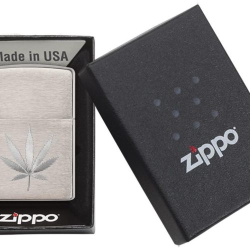 ZIPPO LIGHTER LEAF DESIGN ENGRAVED 29587 ****NO RETURN****