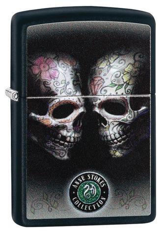 ZIPPO LIGHTER BLACK MATTE, COLOR IMAGE 29754 ****NO RETURN****