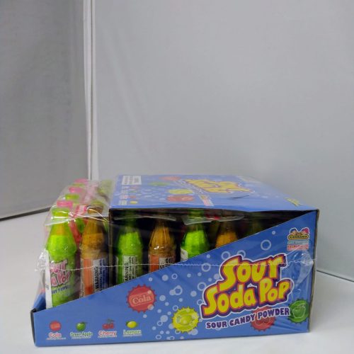 TOY CANDY SODA POP SOUR POWDER 12CT.