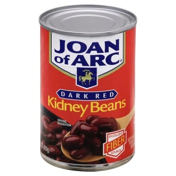 JOAN OF ARC DARK RED KIDNEY BEANS 15.5OZ. CAN
