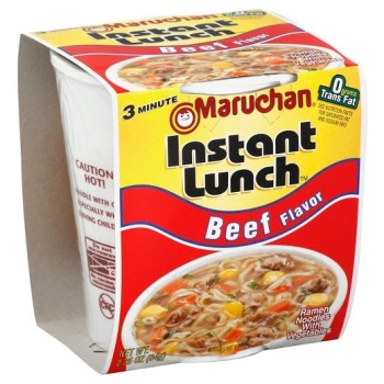 MARUCHAN SOUP CUPS BEEF FLAVOR 12CT.