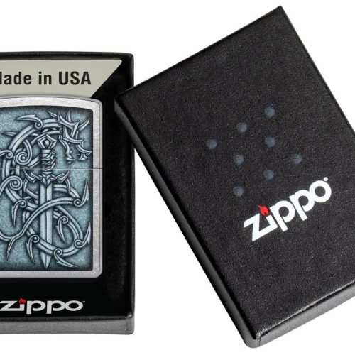 ZIPPO LIGHTER MEDIEVAL MYTHOLOGICAL 48365****NO RETURN****