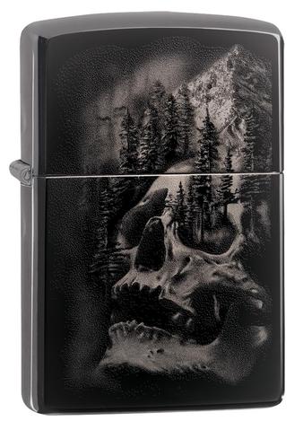 ZIPPO LIGHTER SKULL MOUNTAIN DESIGN 49141****NO RETURN****