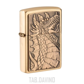ZIPPO LIGHTER DRAGON 1 EMBLEM 49297 ****NO RETURN****