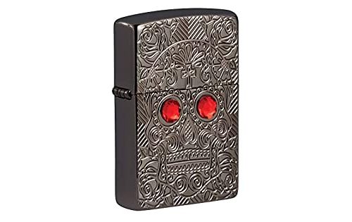 ZIPPO LIGHTER CRYSTAL SKULL 49300****NO RETURN****