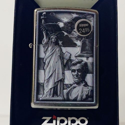ZIPPO LIGHTER AMERICAN ICON DESIGN 49484****NO RETURN****