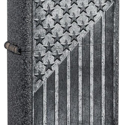ZIPPO LIGHTER STARS AND STRIPES DESIGN 49485****NO RETURN****