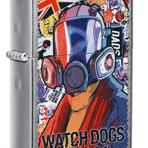 ZIPPO LIGHTER UB WATCH DOGS DESIGN 49557 ****NO RETURN****