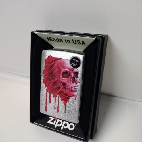 ZIPPO LIGHTER SKULL DESIGN 49603 ****NO RETURN****