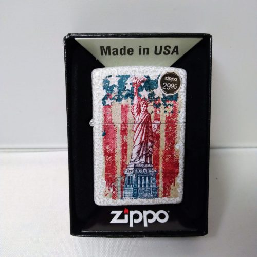 ZIPPO LIGHTER STATUE OF LIBERTY DESIGN 49782****NO RETURN****