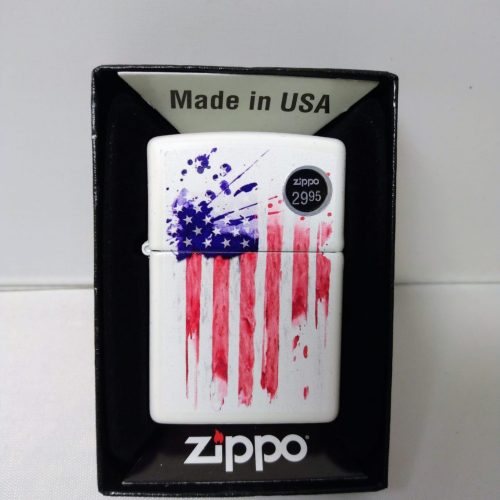 ZIPPO LIGHTER US FLAG DESIGN 49783****NO RETURN****