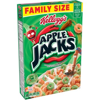KELLOGG'S APPLE JACKS CEREAL 10.10OZ. BOX