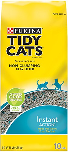 CAT LITER TIDY CATS INSTANT ACTION  4/10 LB. BAGS - BLUE