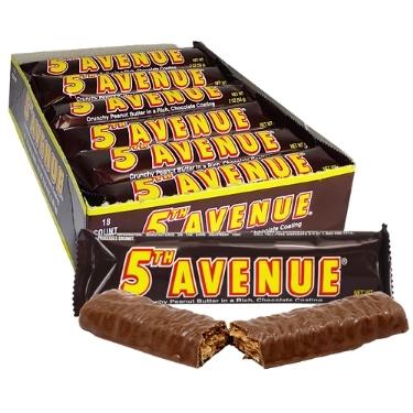 5TH AVE CANDY BAR 18CT. BOX