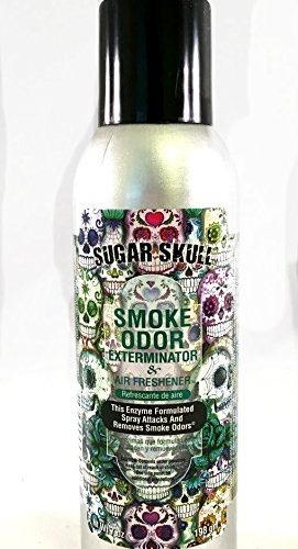 SMOKE ODOR SPRAY SUGAR SKULL 7OZ. -YEAR-ROUND-