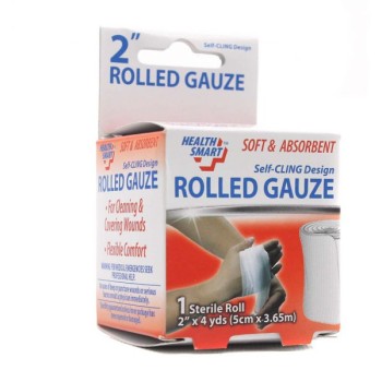 HEALTH SMART GAUZE BANDAGE 3IN.
