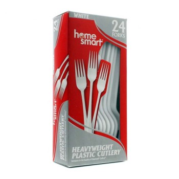 HOME SMART CUTTLERY FORKS1/24CT. BOX