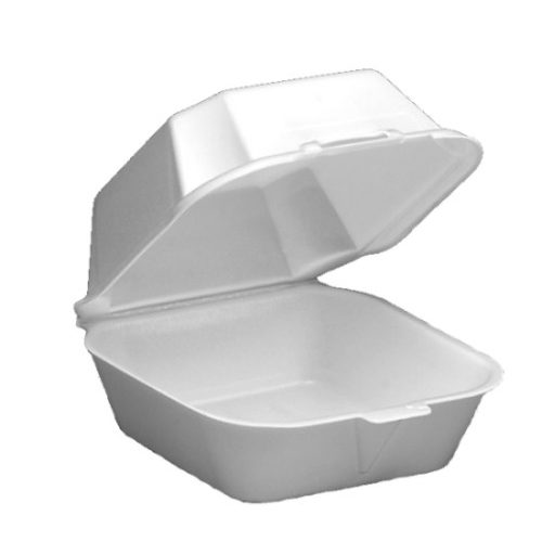 RESTAURANT  FOAM CONTAINER MEDIUM 1 COMPARTMENT  100CT.