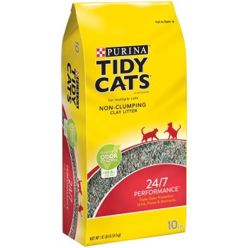 CAT LITER TIDY CATS PERFORMANCE  4/10 LB. BAGS - RED