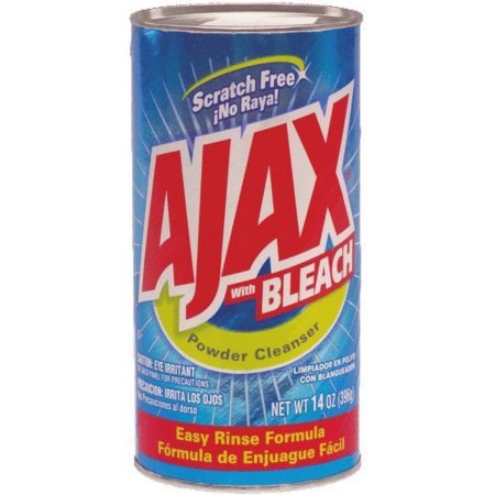 AJAX CLEANSER POWDER BLEACH BLUE 14OZ.