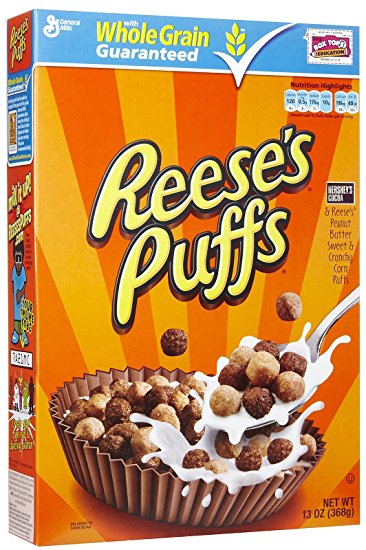 REESE'S PUFFS CEREAL 13OZ. BOX