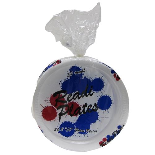 READI FOAM PLATES 8.75IN. 30CT