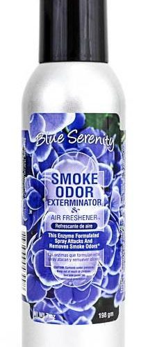 SMOKE ODOR SPRAY BLUE SERENITY 7OZ. -YEAR-ROUND-