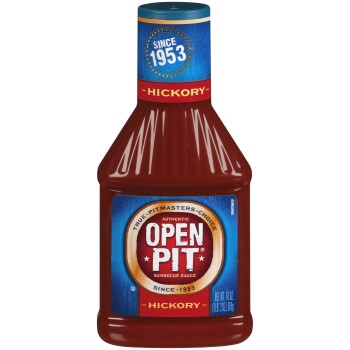 OPEN PIT BARBECUE SAUCE HICKORY 18OZ. BOTTLE