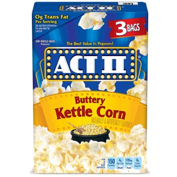 ACT II POPCORN BUTTER KETTLE 3PK.