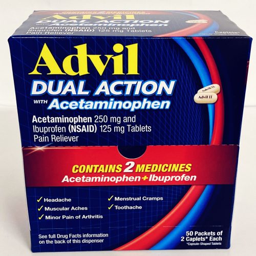 ADVIL DUAL ACTION 2/50CT.