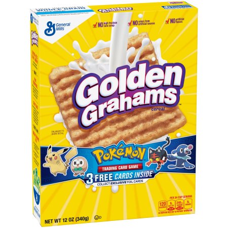 GOLDEN GRAHAMS CEREAL 12.25 OZ. BOX.