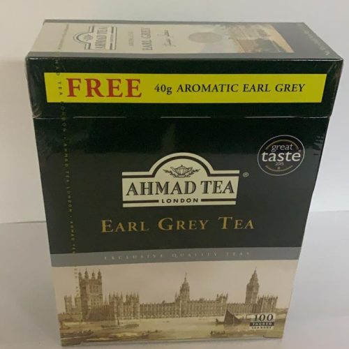 AHMAD EARL GREY TEA 100CT. TIN