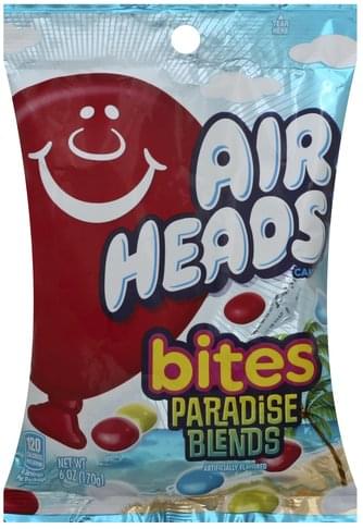 PEG BAGS AIRHEAD BITES PARADISE 6OZ. BAG