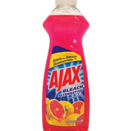 AJAX DISH LIQUID GRAPEFRUIT W/BLEACH 12.6OZ  BOTTLE