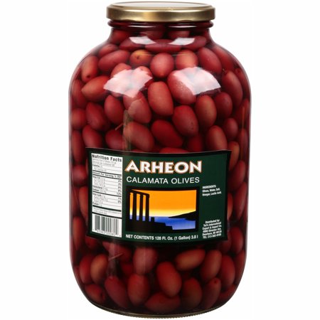 ARHEON KALAMATA OLIVES 1GAL JAR