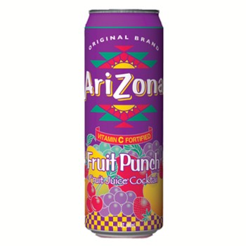 ARIZONA ICED TEA FRUIT PUNCH 24/23OZ CANS (P.P.$0.99)