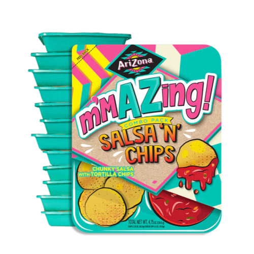 ARIZONA SALSA 'N' CHIPS 4.75OZ. BOX